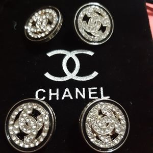 Authentic  Chanel  Buttons set of 4.